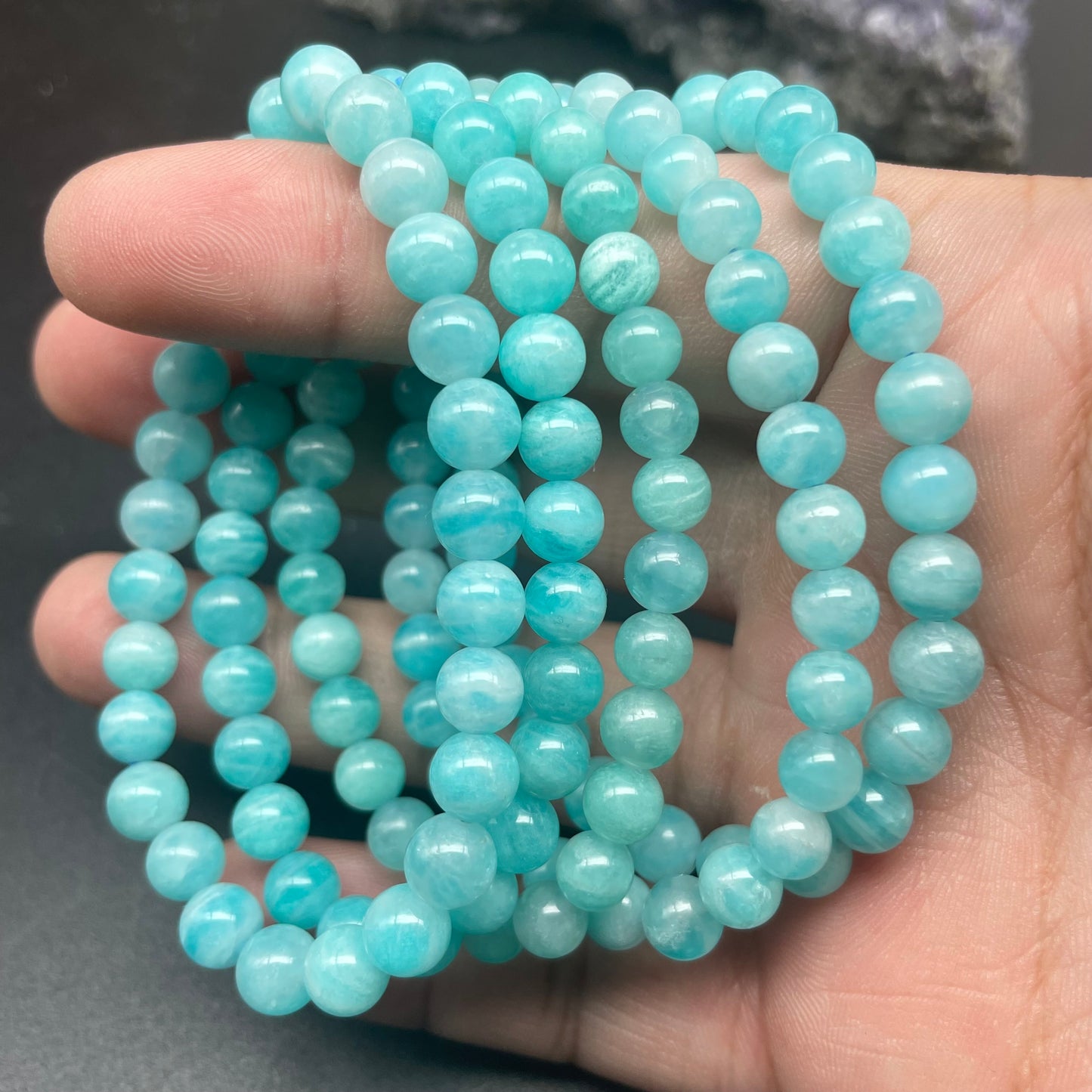天然天河石手串 6mm