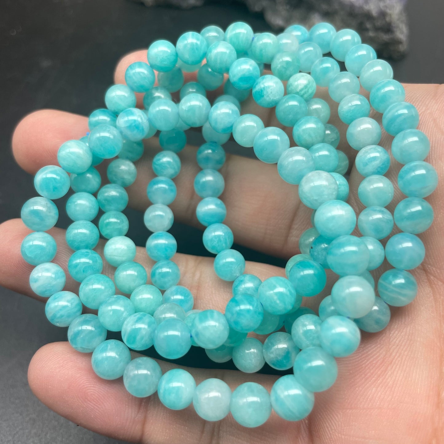 天然天河石手串 6mm