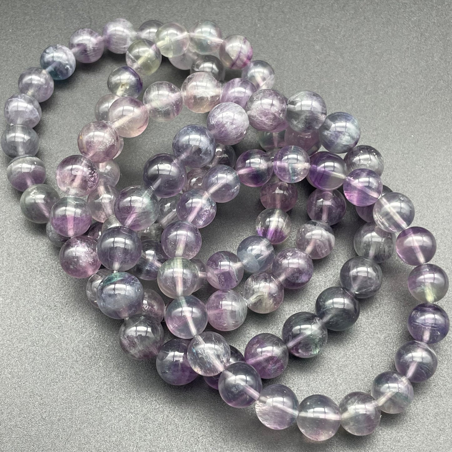 西瓜螢石手串 8mm