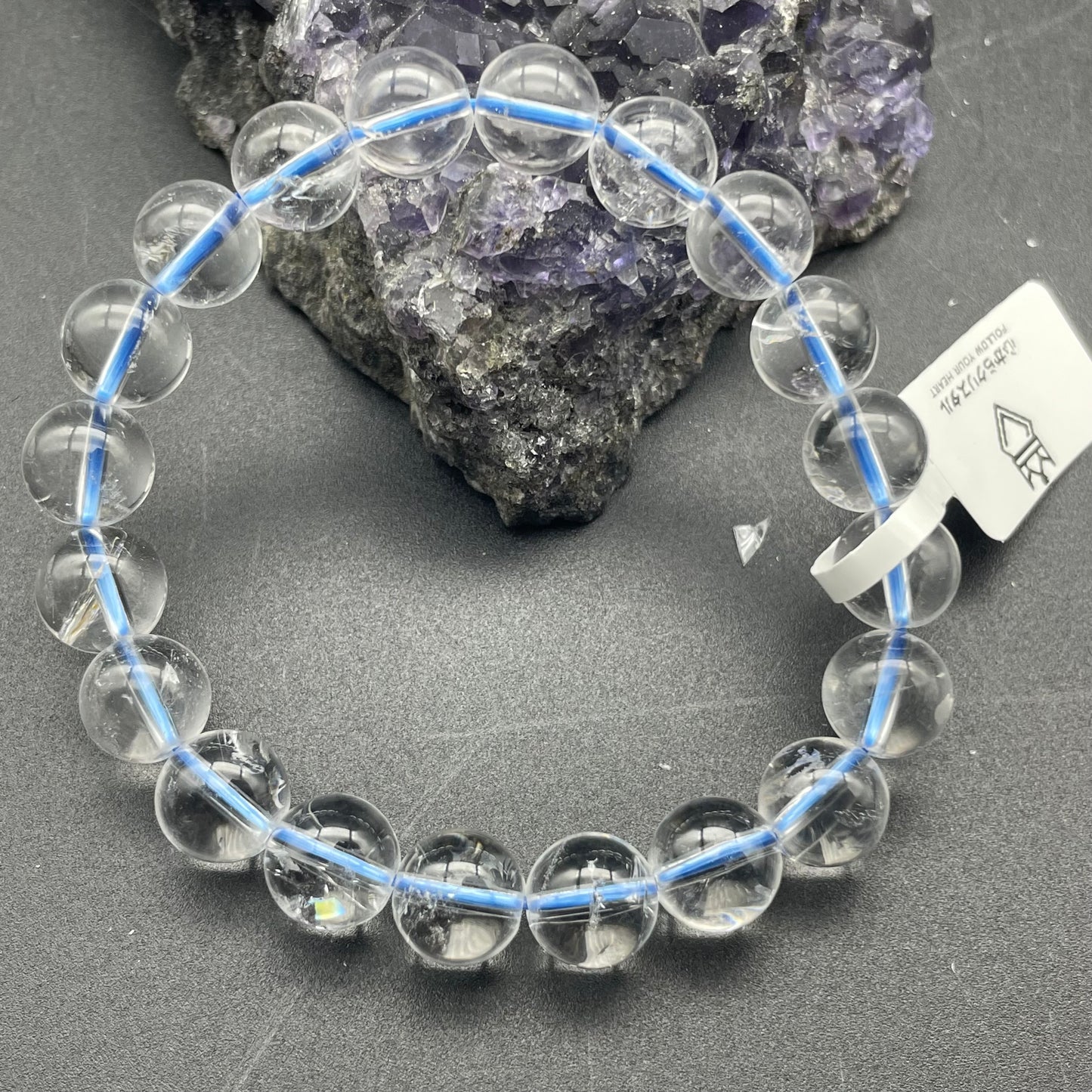 滿天星白阿賽手串 10mm