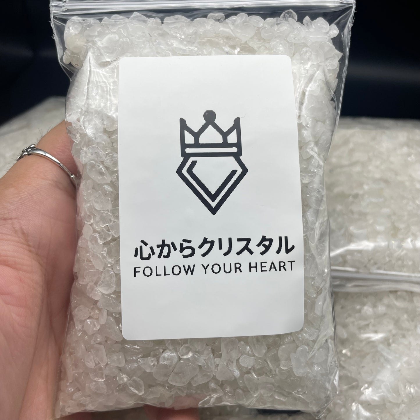 消磁淨化用白水晶碎晶