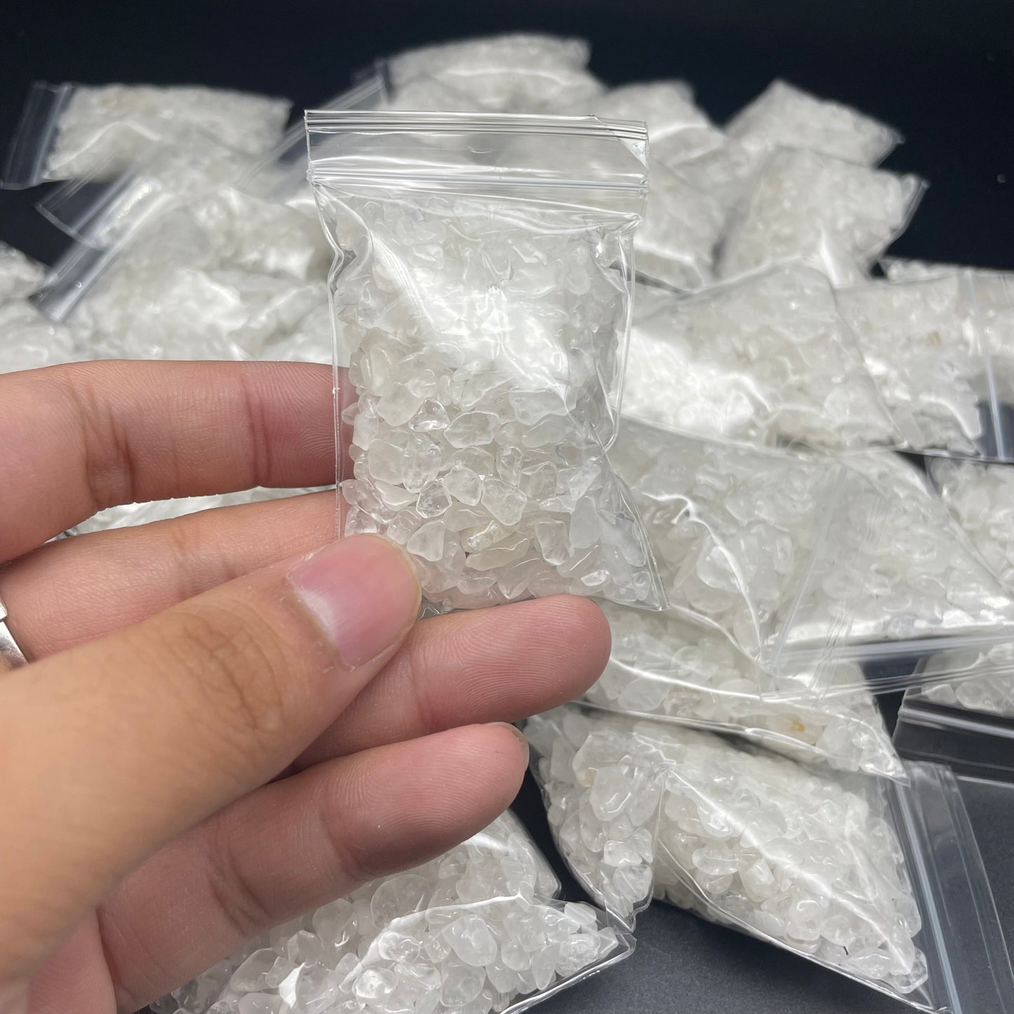 消磁淨化用白水晶碎晶