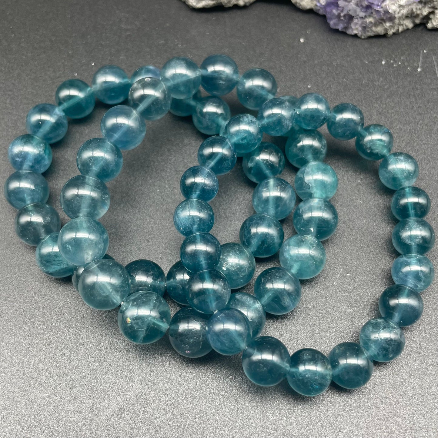 藍螢石手串 12mm