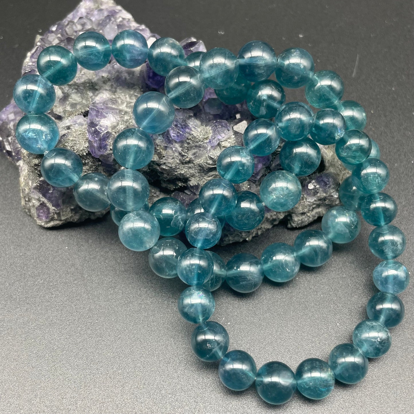 藍螢石手串 13mm