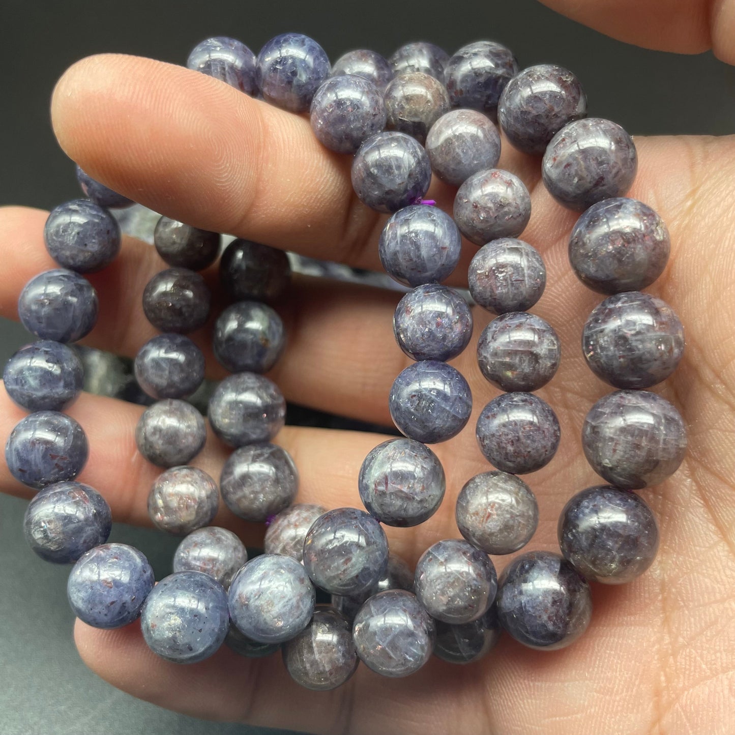 血滴堇青手串 10mm