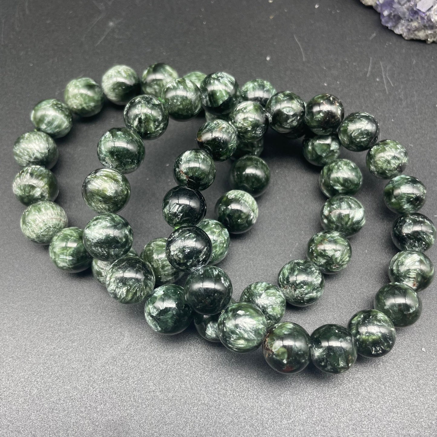 綠龍晶手串 12mm