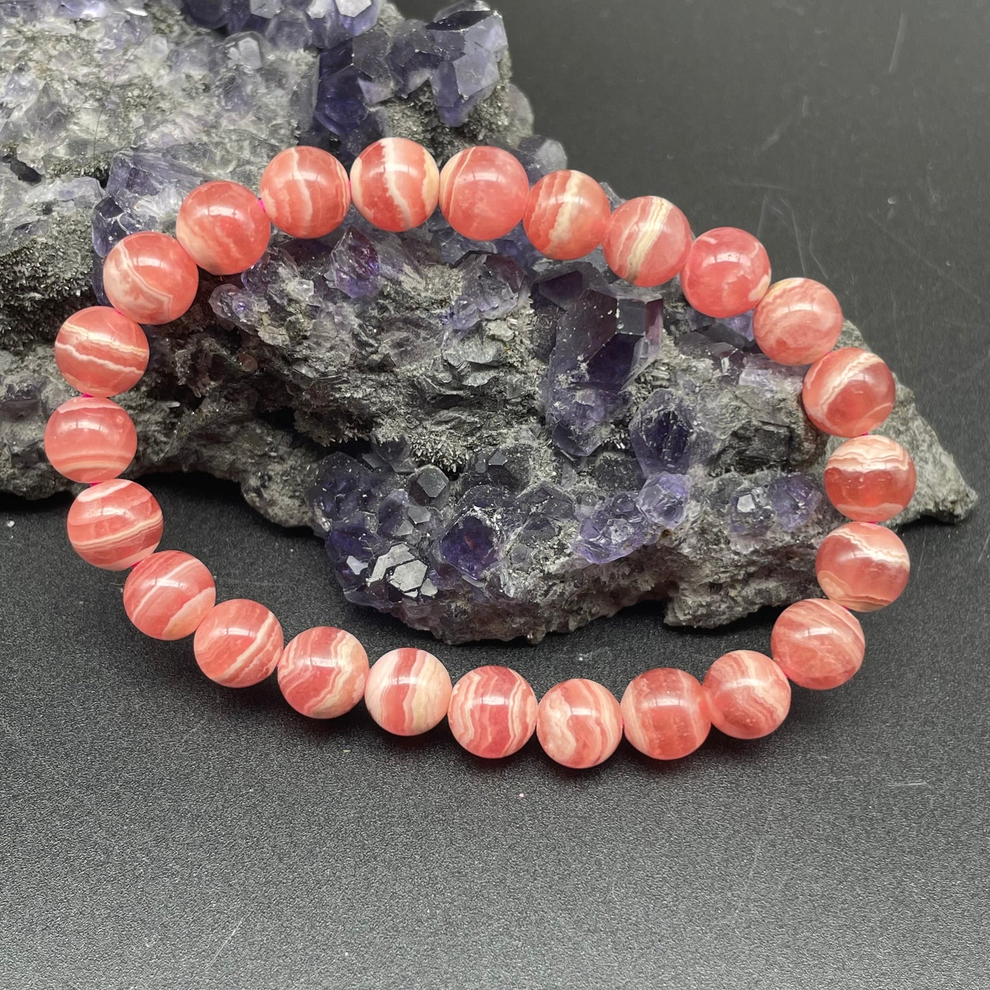「一圖一物」頂級紅紋石手串 8mm