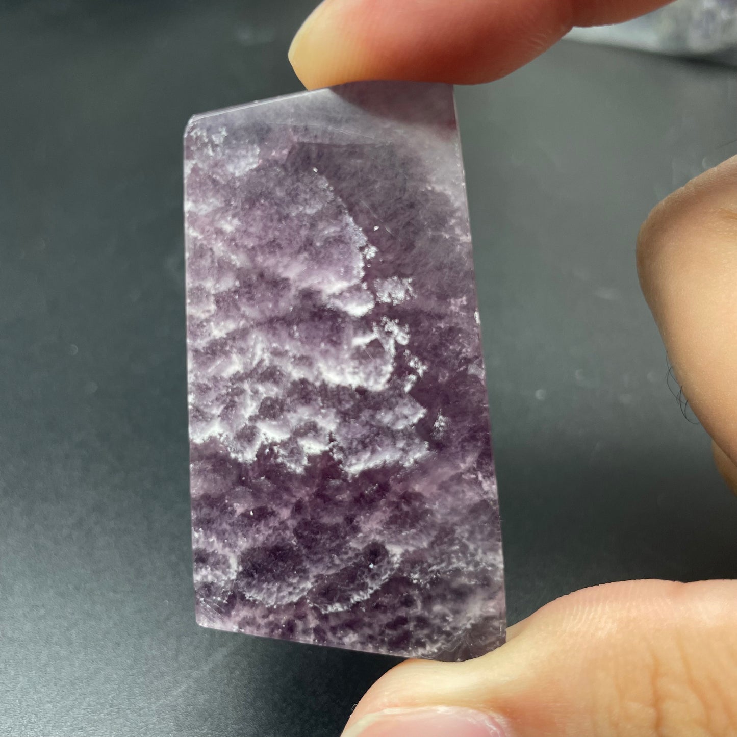 螢石切面擺件