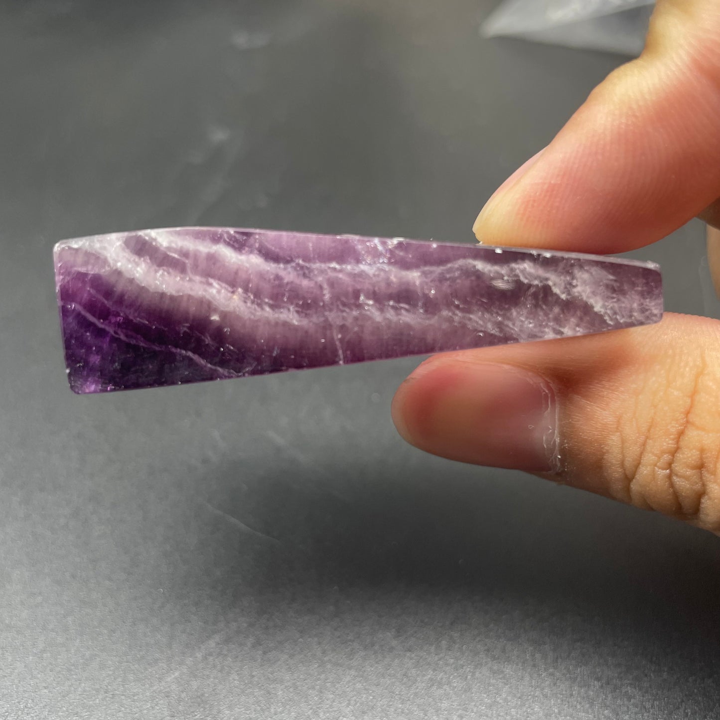 螢石切面擺件
