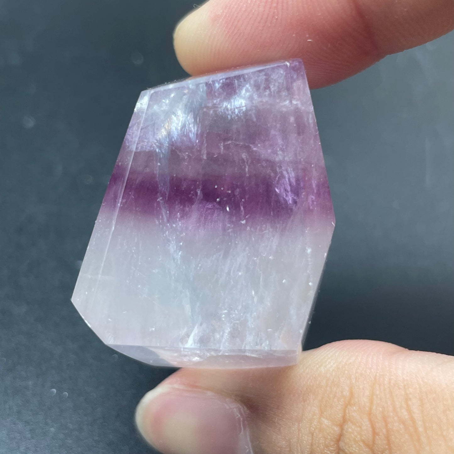 螢石切面擺件