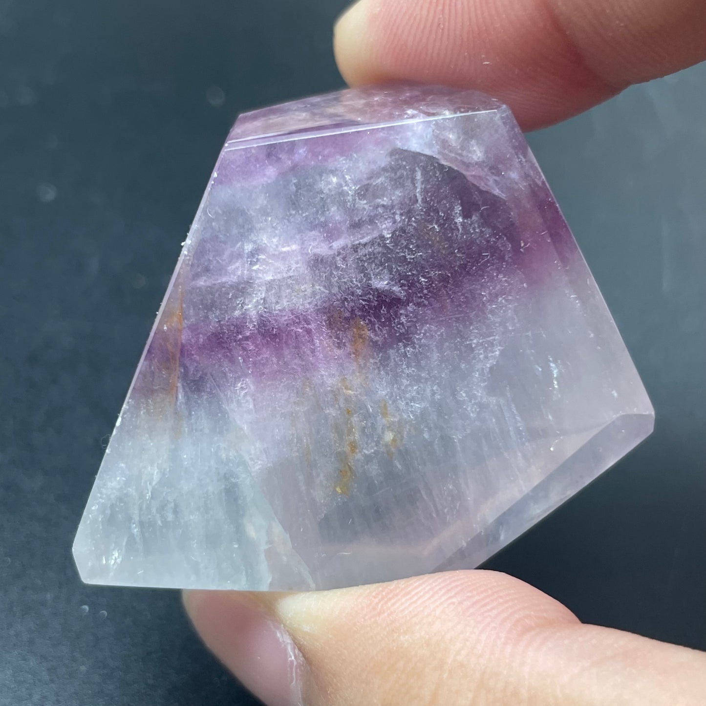 螢石切面擺件