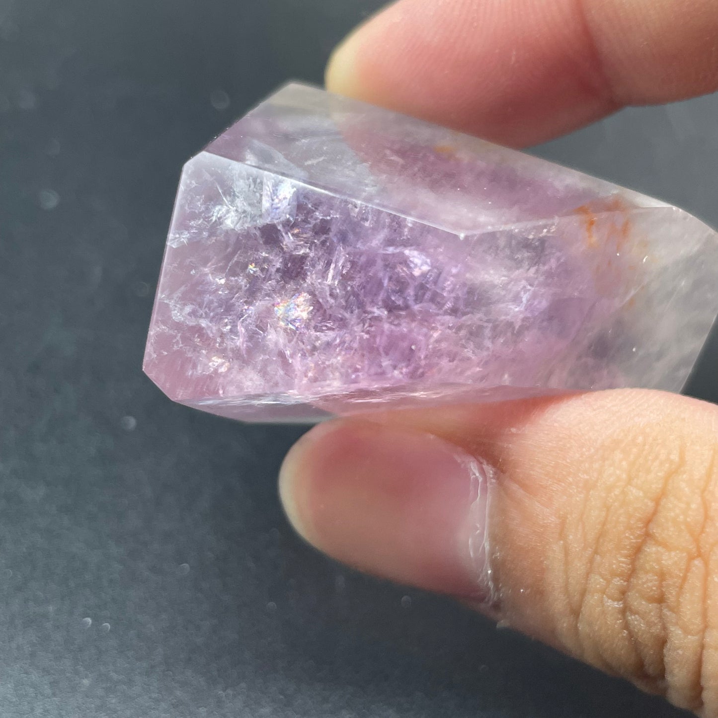 螢石切面擺件