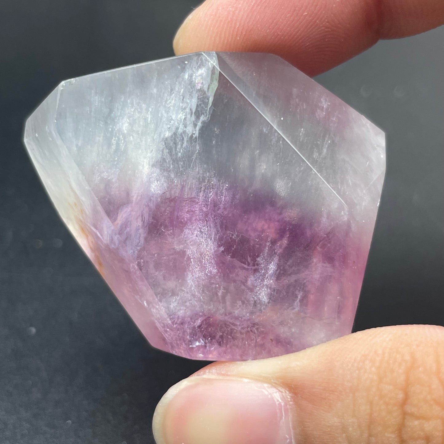 螢石切面擺件