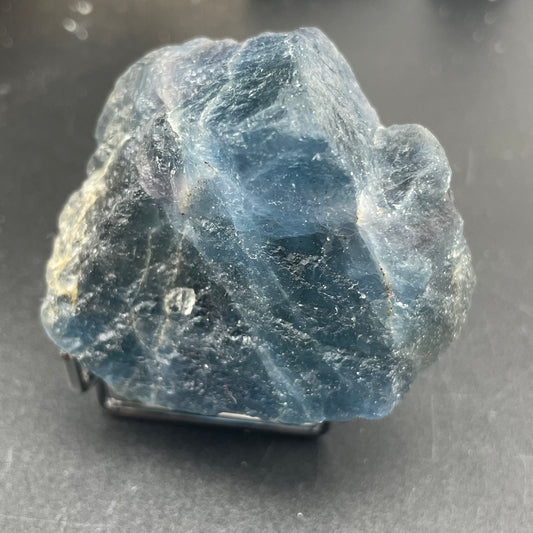 藍螢石原石礦標