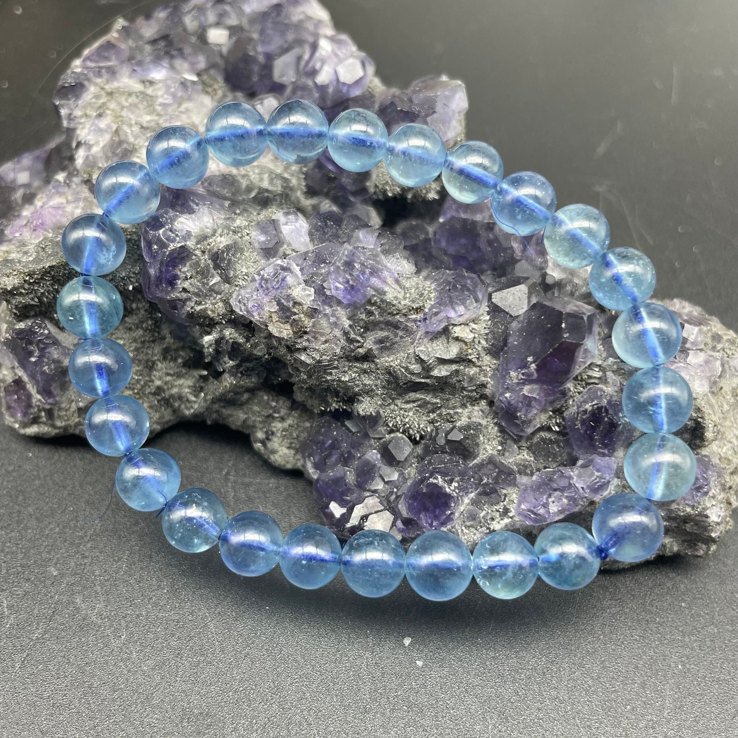 星空海藍寶手串 7mm