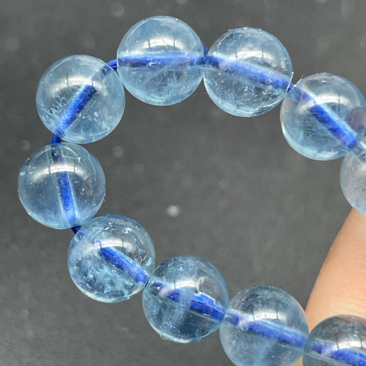星空海藍寶手串 7mm